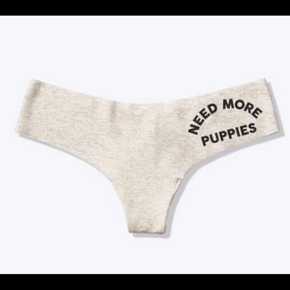 Pink Victoria Secret No Show Thong